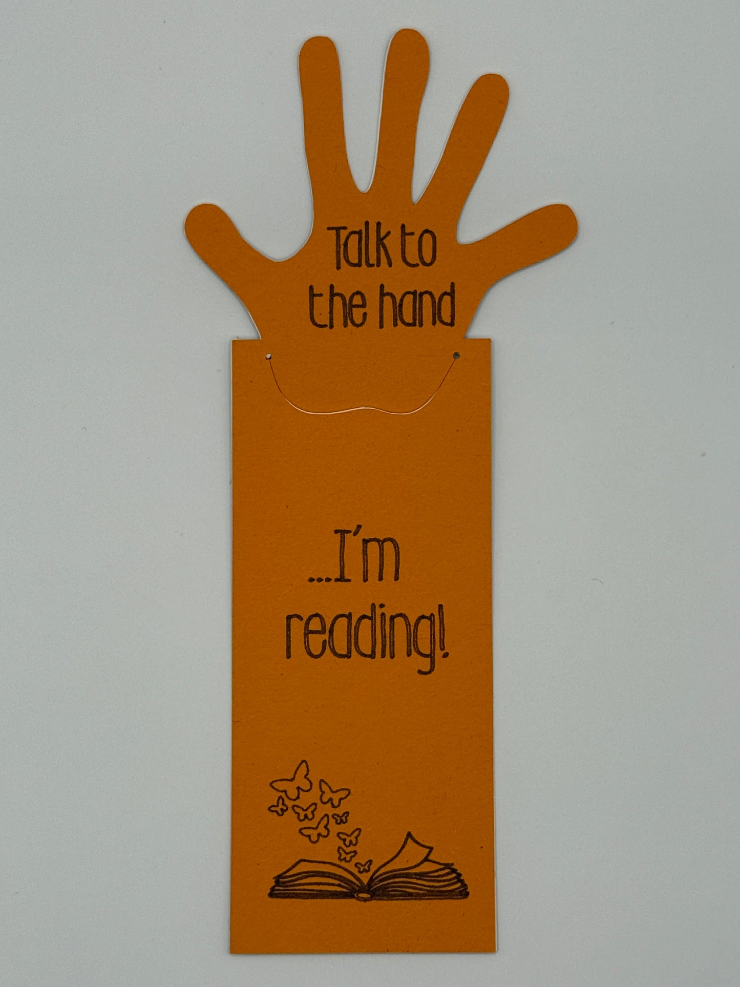 Talk to the hand – Oransje