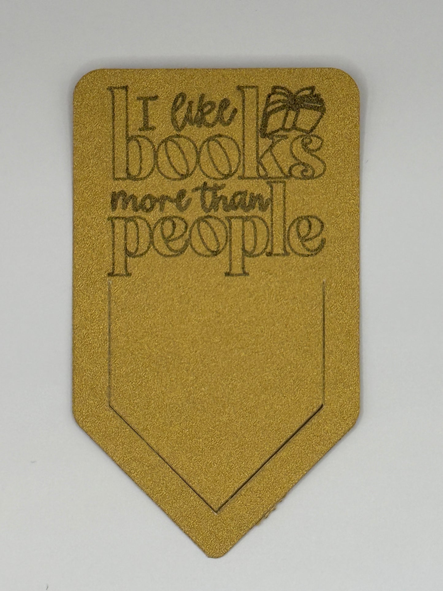 I like Books more than people