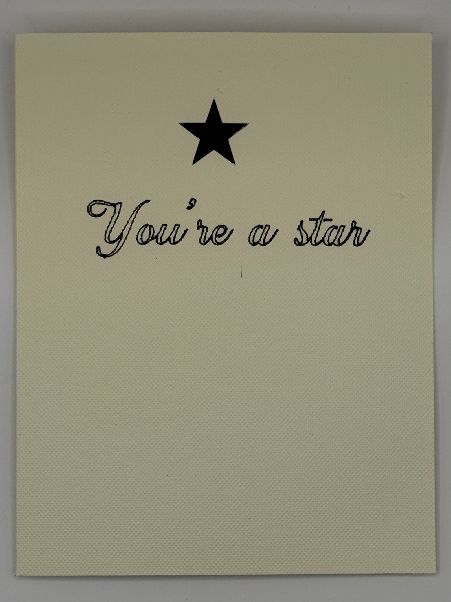 You're a Star