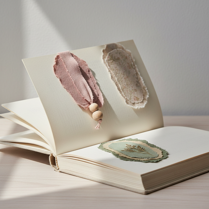 Samlingsbilde i duse beige-, rosa- og salvietoner