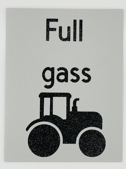 Full gass – Svart