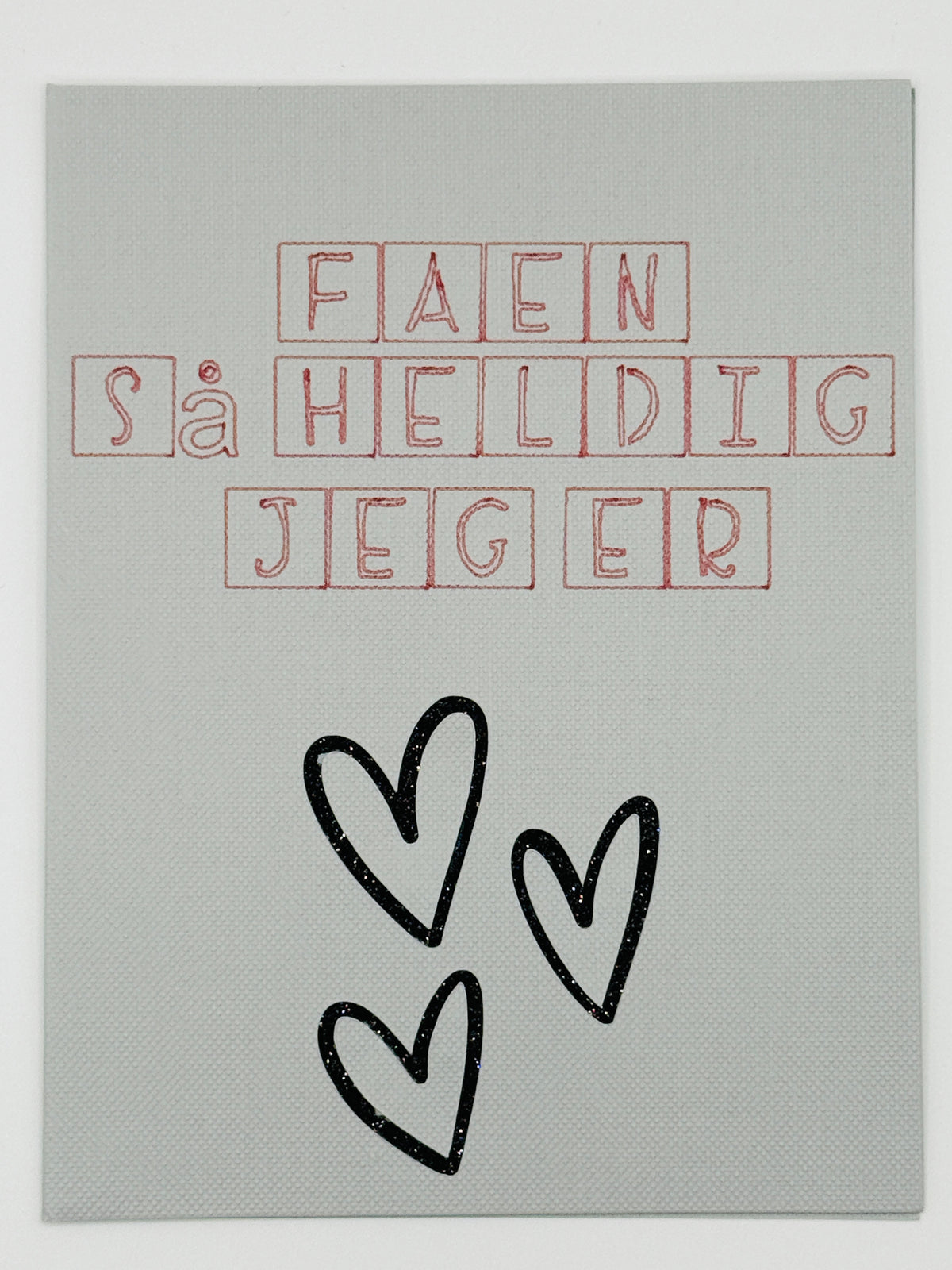 Faen så heldig jeg er
