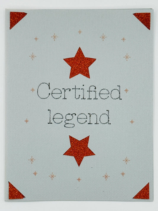 Certified Legend