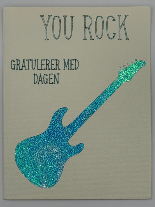 YOU ROCK – Gratulerer med dagen