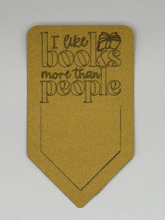 I like Books more than people