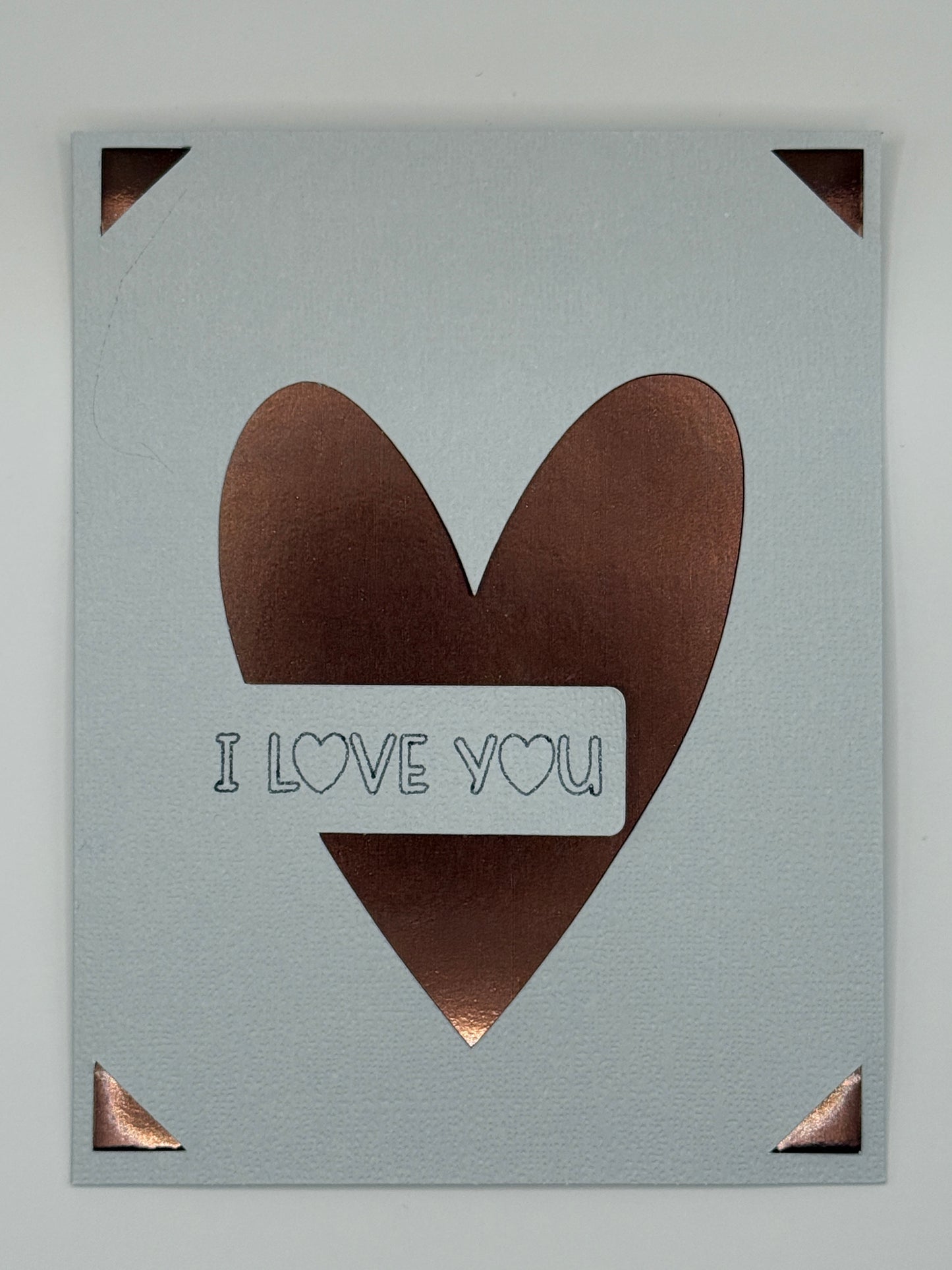 I love you