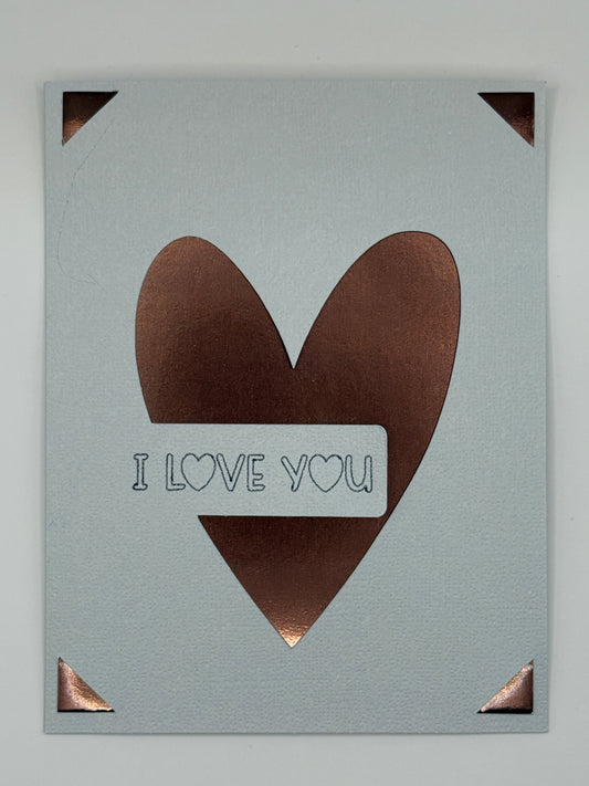I love you