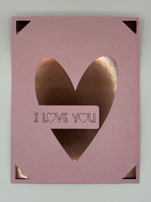 I love you - rosa