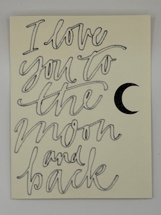 I love you to the moon and back