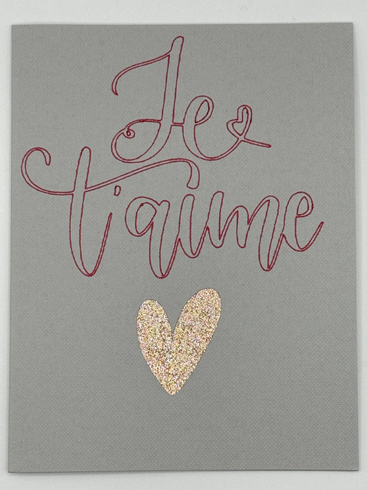 Je t'aime
