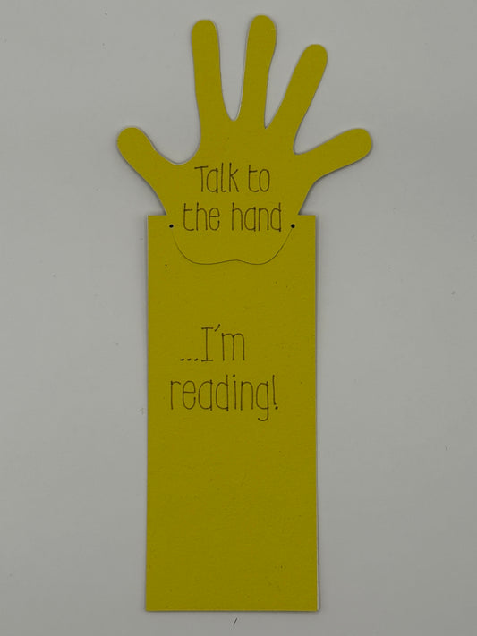 Talk to the hand – Yellow