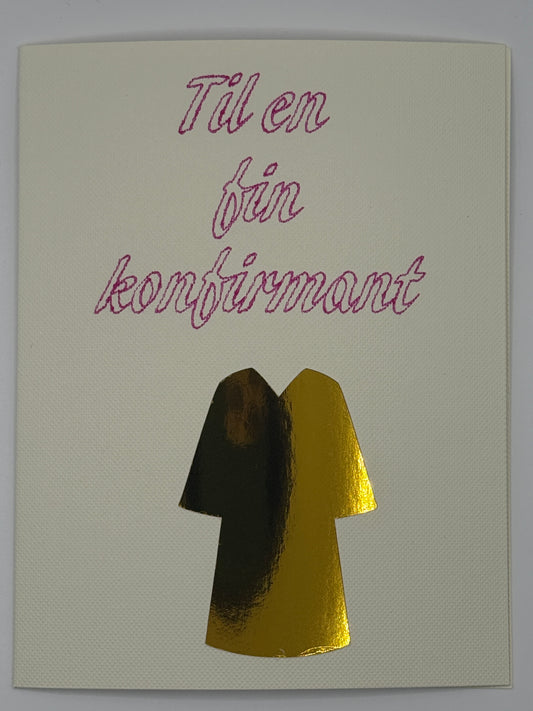 Til en fin konfirmant