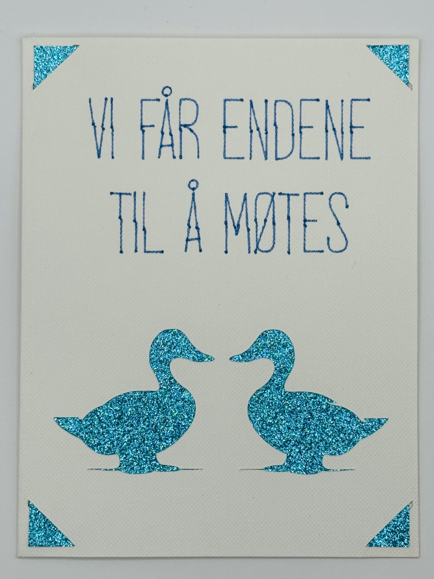 Vi får endene til å møtes – Havblå
