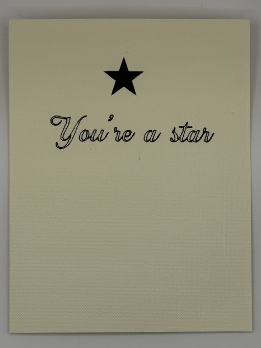 You're a Star